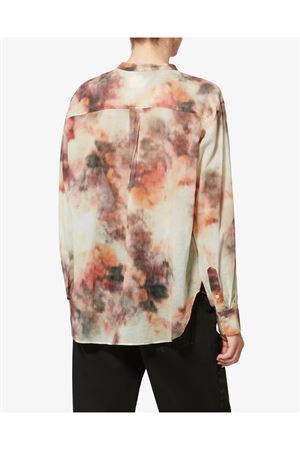 Blusa mexika in voile di cotone con stampa MARANT ÉTOILE | HT0028FAD1J13E90BE